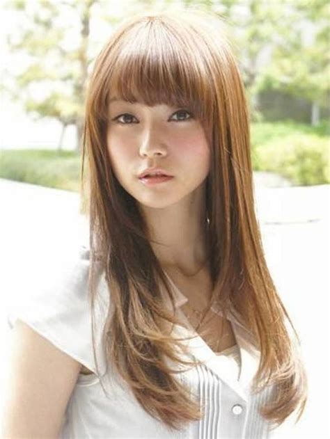 Then you can tuck your side bangs behind. Asian Long Haircuts 14 Prettiest Asian Hairstyles With ...