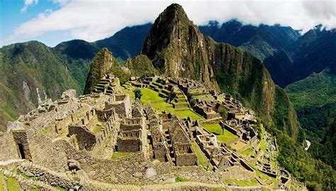 Machu Picchu Una De Las Maravillas Del Mundo Moderno Revista Única