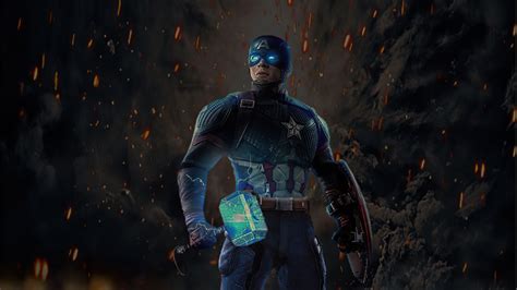 Captain America 2020 Hammer Art Wallpaperhd Superheroes Wallpapers4k