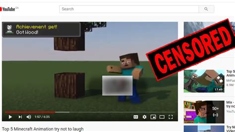 Try Not To Laugh Minecraft Animation Edition Youtube