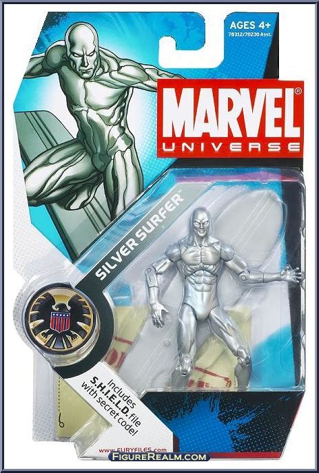 Silver Surfer Marvel Universe Fury Files Wave 1 Hasbro Action
