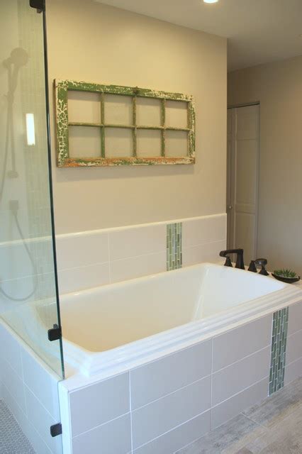Modern Farmhouse Master Bath Transitional Bathroom Denver By