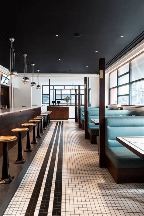 Inside Nickel And Diner A New Modern Diner In Nyc Diner Restaurant