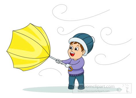 Weather Umbrella Blowing In Wind Clipart Clipart Wikiclipart