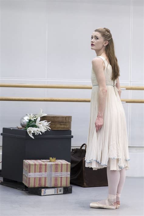 Anna Rose Osullivan In Rehearsal For The Nutcracker The Royal Ballet © 2015 Roh Photograph By