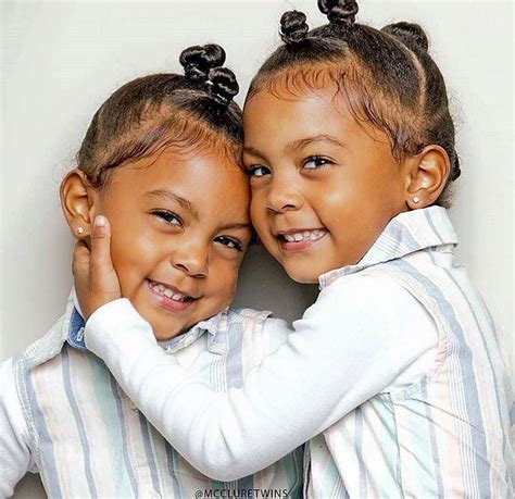 Beautiful Mixed Biracial African American Kids Twins Brown Babies