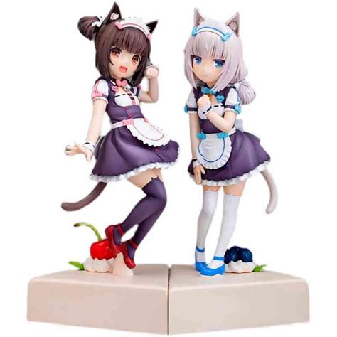 20cm Native Binding Nekopara Chocola Vanilla Pretty Kitty Style Pvc Action Figure Anime Model