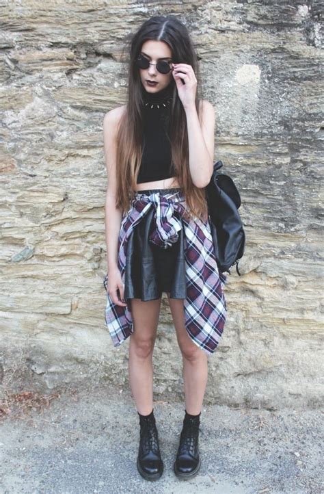 How To Dress Punk 25 Cute Punk Rock Outfit Ideas For Girls