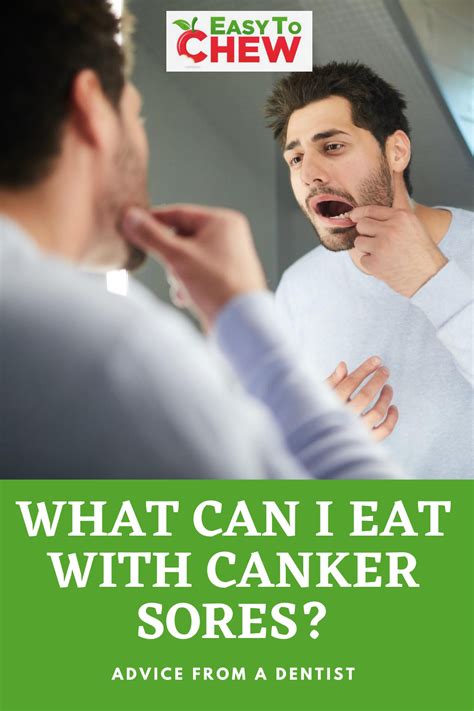 What Can I Eat With Canker Sores Easy To Chew