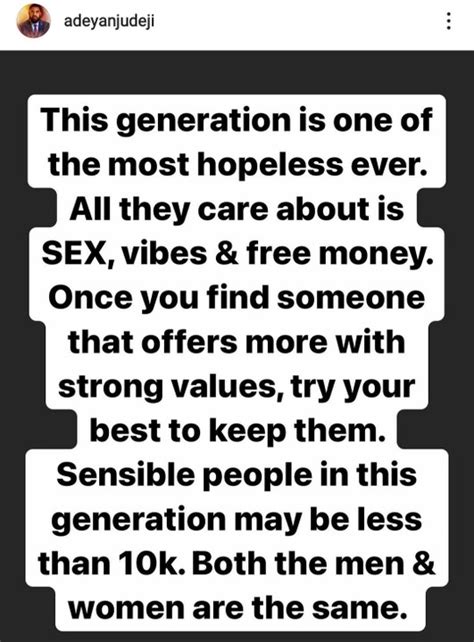 Sex Vibes And Free Money This Generation Is The Most Hopeless