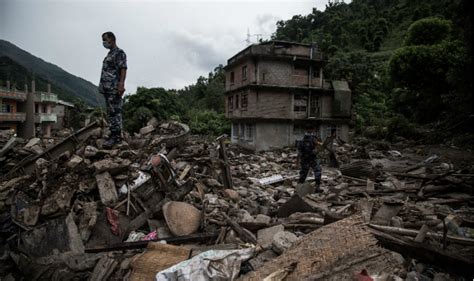Nepal Landslide And Flood 34 Killed Scores Injured