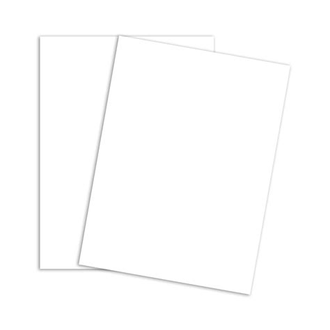 White Cardstock Extra Thick Card Stock Paper Great For School And