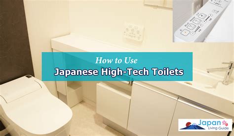 How To Use Japanese High Tech Toilets Living