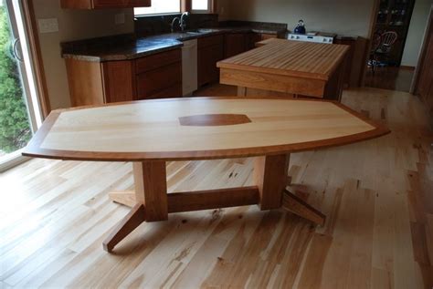 Maybe you would like to learn more about one of these? Hand Crafted Maple And Cherry Dining Table by Daniel Cabinets | CustomMade.com