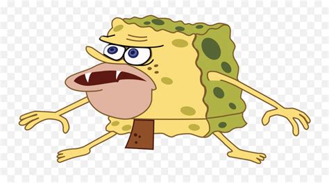 Spongebob Caveman Confused Meme Emoji Imagesee