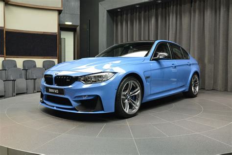 Yas Marina Blue M3 With M Performance Parts Arrives In Abu Dhabi