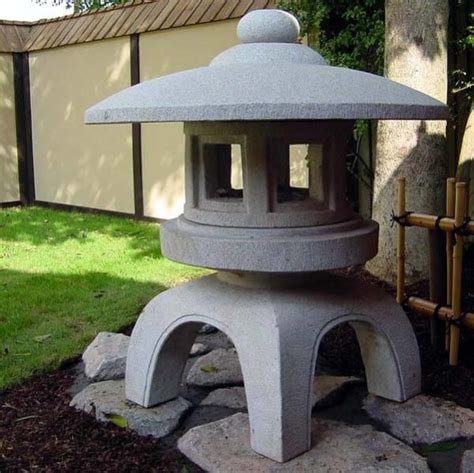 Kodai Maru Yukimi Japanese Stone Lantern For Oriental Gardens Kyoto Range