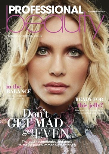 Professional Beauty Magazine Pb November 2018 Back Issue
