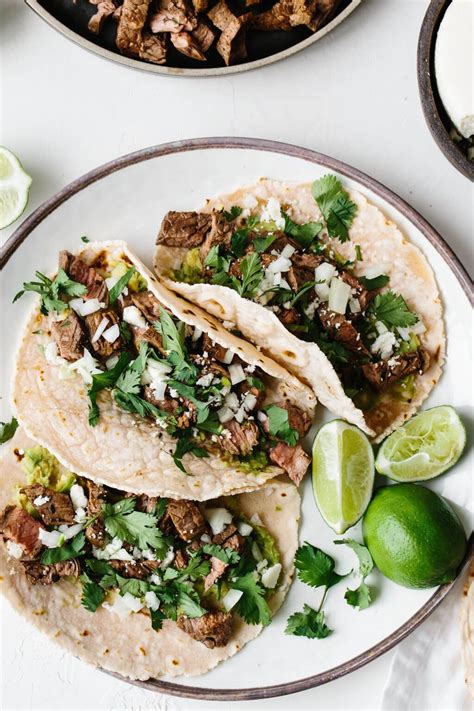 These Delicious Carne Asada Tacos Are Made With Grilled Skirt Steak
