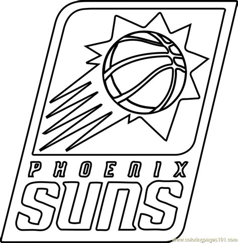 Choose from 850+ nba finals graphic resources and download in the form of png, eps, ai or psd. Phoenix Suns Coloring Page for Kids - Free NBA Printable ...