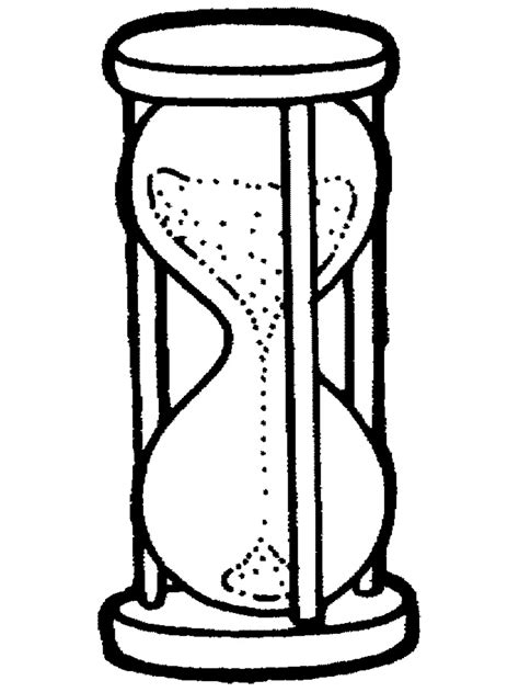 Hourglass Clock Drawing Free Download On Clipartmag