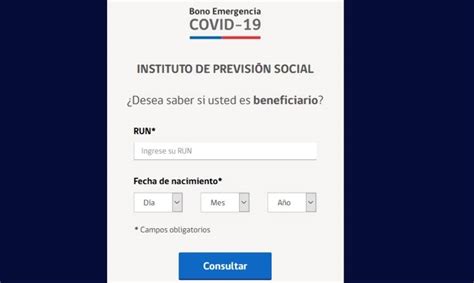 Ips avisa que hay 137 mil familias que no han cobrado bonos del estado. Bono Covid-19: Revisa si eres beneficiario
