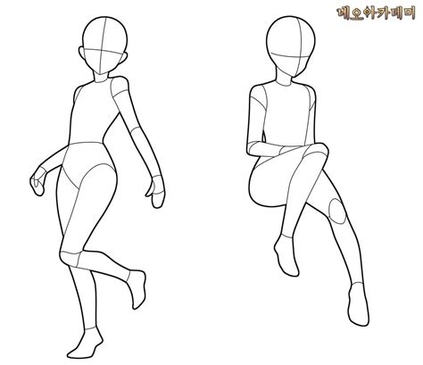 트레이싱 3 Drawing poses Anime poses reference Drawing reference poses