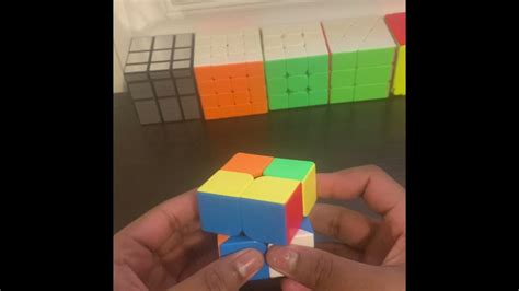 How To Solve A 2 By 2 Rubix Cube Youtube