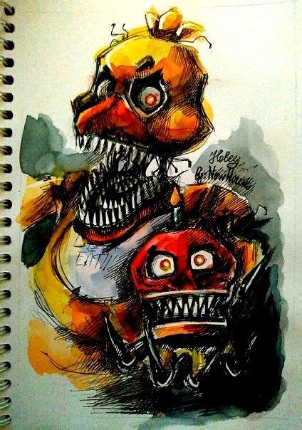 20 Fnaf Nightmare Chica Coloring Pages