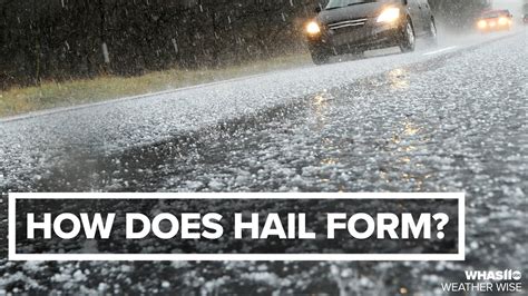 How Does Hail Form Weather Wise Lessons Youtube