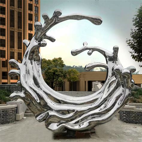 Modern Decor Abstract Stainless Steel Metal Art Sculpture