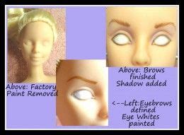 How To Repaint Barbies And Other Dolls Doll Repaint Tutorial Doll