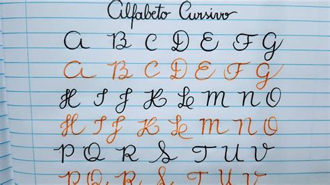 Como Deixar Sua Letra Bonita E Legível Caligraifa Ds Novo Alfabeto