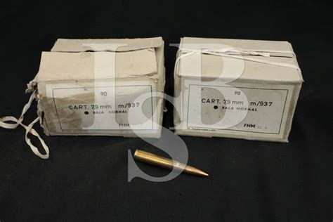 141x 792x57mm Mauser M937 Ammunition Fnm Portugal In Original Boxes