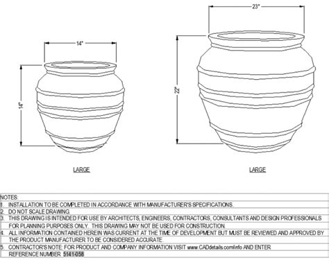 The Desired Layered Pot Plan Detail Dwg File Cadbull