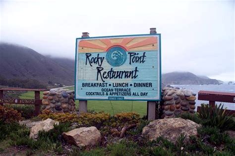 Rocky Point Restaurant On Hwy 1 In California Great Place To Sit On