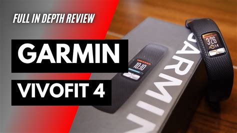 Garmin Vivofit 4 Review Fitness Tech Review Youtube