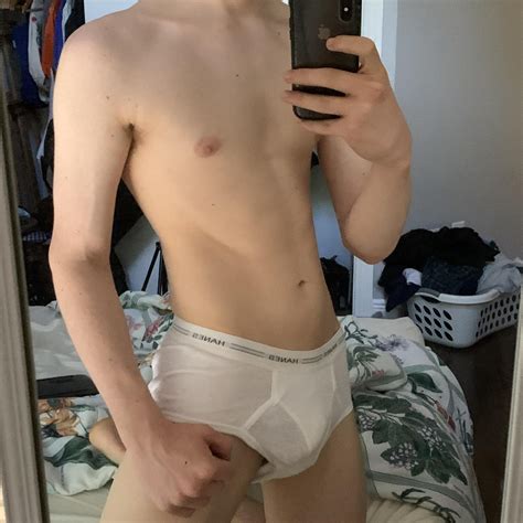 Looking Great In His Hanes Very Proud Of His Tighty Whities