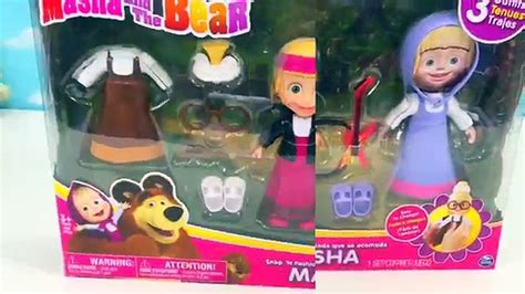 Masha And The Bear Snap N Fashion Toys Review Itsplaytime612 Video