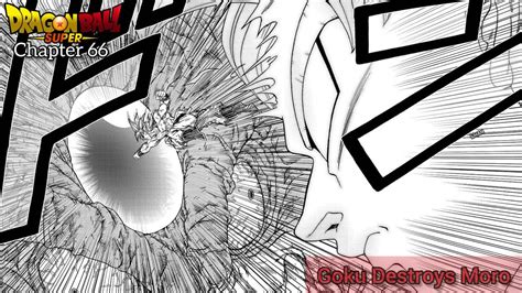Dragon Ball Super Manga Chapter 66 Goku Destroys Moro Animatic Style