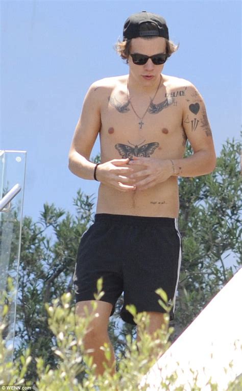 Harry Styles Confirms He Has Four Nipples Daily Mail Online