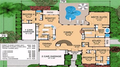 Fine mediterranean home with acrylic stucco, image source: Mansion Floor Plans And Pictures (see description) - YouTube