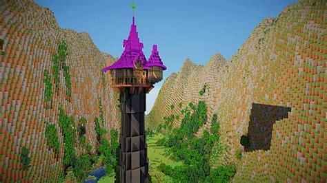 Tangled Rapunzels Tower Minecraft Map