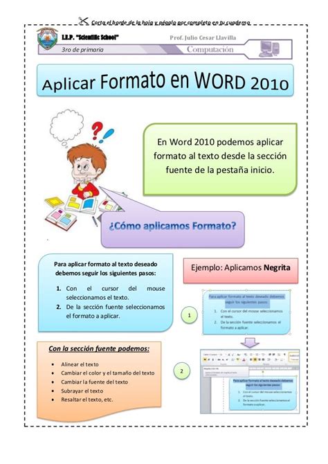 Aplicar Formato En Word 2010