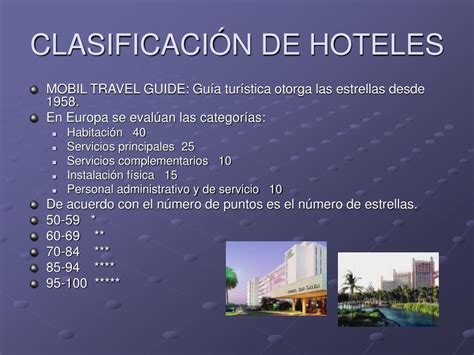 Ppt Clasificaciones De Hoteles Powerpoint Presentation Free Download