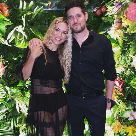 Michael buble wife song. Michael Buble's wife Luisana shares intimate