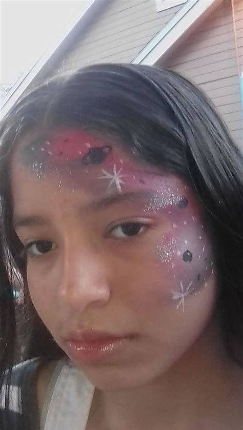 Galaxy Face Paint By Funfacesballoon On Deviantart