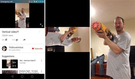 Android Accepts Defeat Will Now Show Vertical Youtube Videos Full