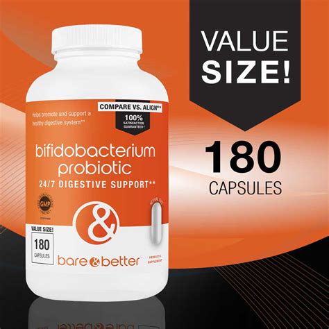 Bifidobacterium Probiotic Generic Align With No Added Strains By Bar