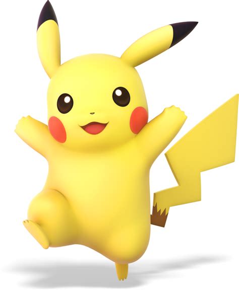Download Hd Pikachu Super Smash Bros Ultimate Renders Transparent Png